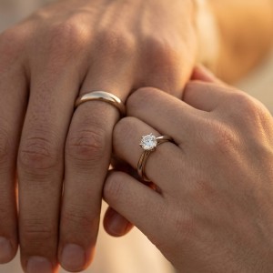 Moissanite trouwringen