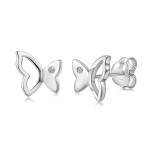 Butterfly Beauty - Moissanite Oorknopjes