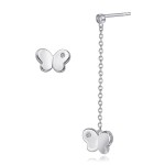 Butterfly Drops - Moissanite Oorhangers