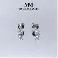 Nova - Moissanite oorbellen