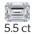 5.5 karaat (9*12 mm)