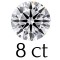 8 karaat (13 mm) 