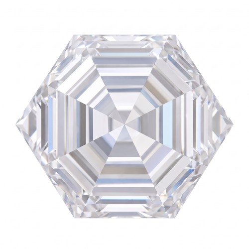 Loose Moissanite Stones - Hexagon Cut