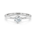 Ella - Solitair Moissanite Verlovingsring	