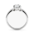 Elysia - Triljon Solitaire Moissaniet Ring