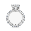 Solstice - imposante moissanite eternity verlovingsring