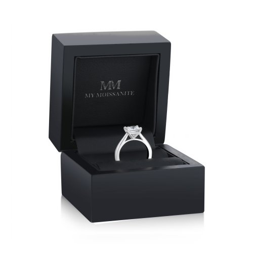 Moissanite Ringen in Platina