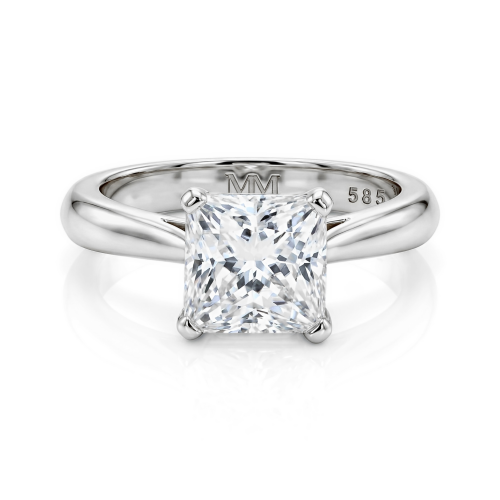 Moissanite Ringen in Platina