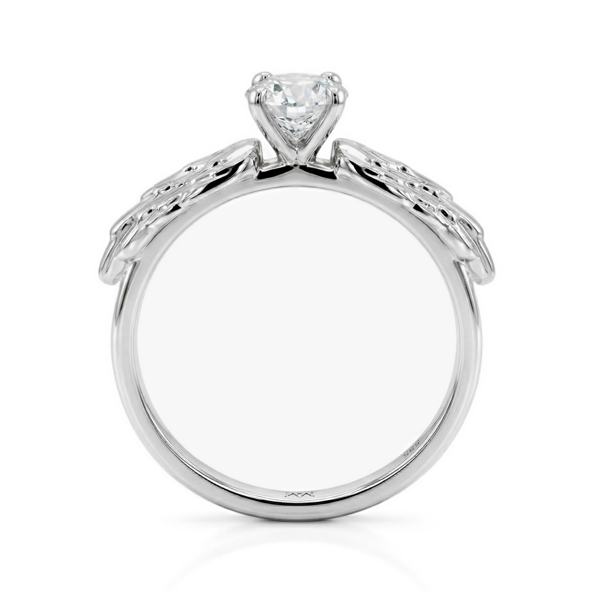 Feathra - Harry Potter Gouden Snaai Moissanite Ring met Gevleugelde Accenten