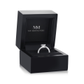 Amora - Hart Solitair Moissanite Ring | My Moissanite