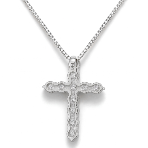 Divinity - Moissanite Kruis Hanger