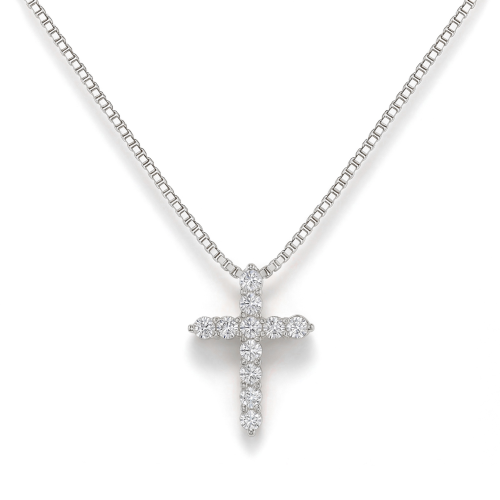 Divinity - Moissanite Kruis Hanger