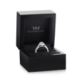 Haloise - Ovale Moissaniet Verlovingsring | Wedfit