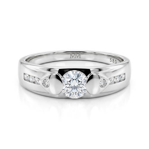 Moissanite Ringen in Platina