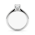 Elysium - Smaragd Solitair Moissanite Ring | My Moissanite