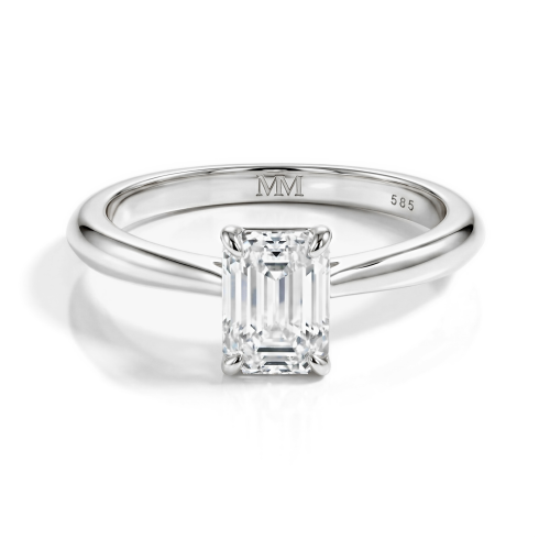 Moissanite Ringen in Platina