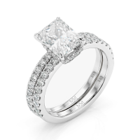 Celestial Harmony Set - Astra & Starlet Moissanite Ensemble