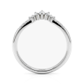 Serenella - Marquise en ronde Moissaniet Trouwring