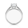 Elara - Cushion Solitair Moissanite Ring | My Moissanite