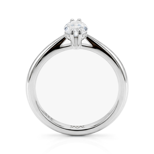 Liana - Marquise Solitair Moissanite Ring