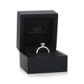 Ovalique - Klassieke Ovale Solitaire Moissanite Verlovingsring