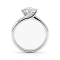 Circline - Klassieke Ronde Moissanite Solitaire Verlovingsring