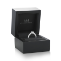 Larissa - Peer Solitaire Moissaniet Ring