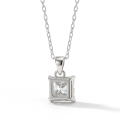 Regent - Princess Geslepen Moissanite Solitaire Hanger