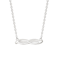 Astrid - Marquise-Geïnspireerde Moissanite Ketting met Pave Zetting