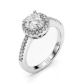 Seraphina - Moissanite Halo Verlovingsring | My Moissanite