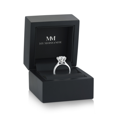 Moissanite Ringen in Platina