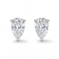 Droplet - Peer Cut Moissanite Oorbellen