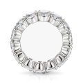 Daphne - Ovaal Geslepen Moissanite Full Eternity Ring