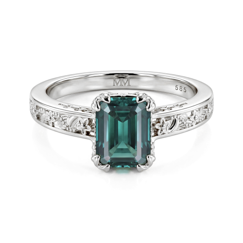 Moissanite Ringen in Platina