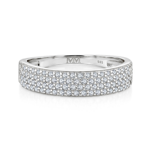 Moissanite Ringen in Platina