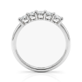 Quintella - 5 Stenen Moissanite Jubileumring