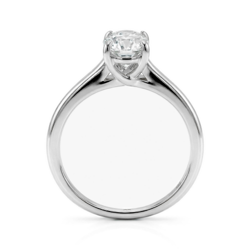 Grace - Ovaal Split-Shank Moissanite Ring