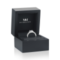 Seraphis - Moissanite Verlovingsring Met Zijstenen