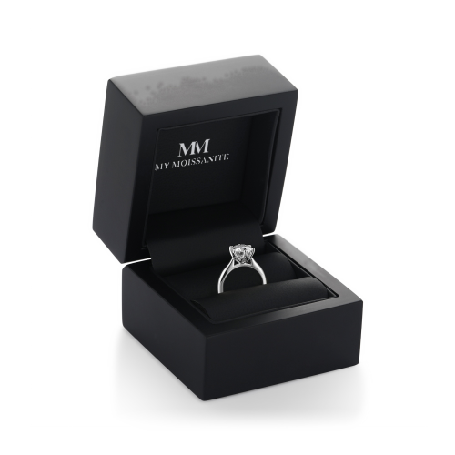Moissanite Ringen in Platina