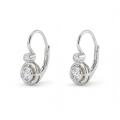 Lunar - Moissanite oorbellen