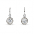 Lunar - Moissanite oorbellen