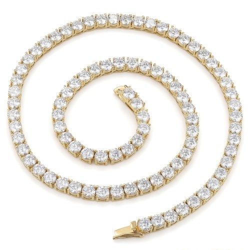 Lumina - Moissanite Tennis Ketting