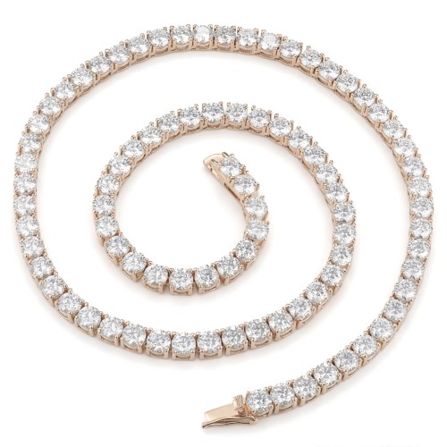 Lumina - moissanite tennisketting