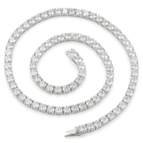 Lumina - Moissanite Tennis Ketting