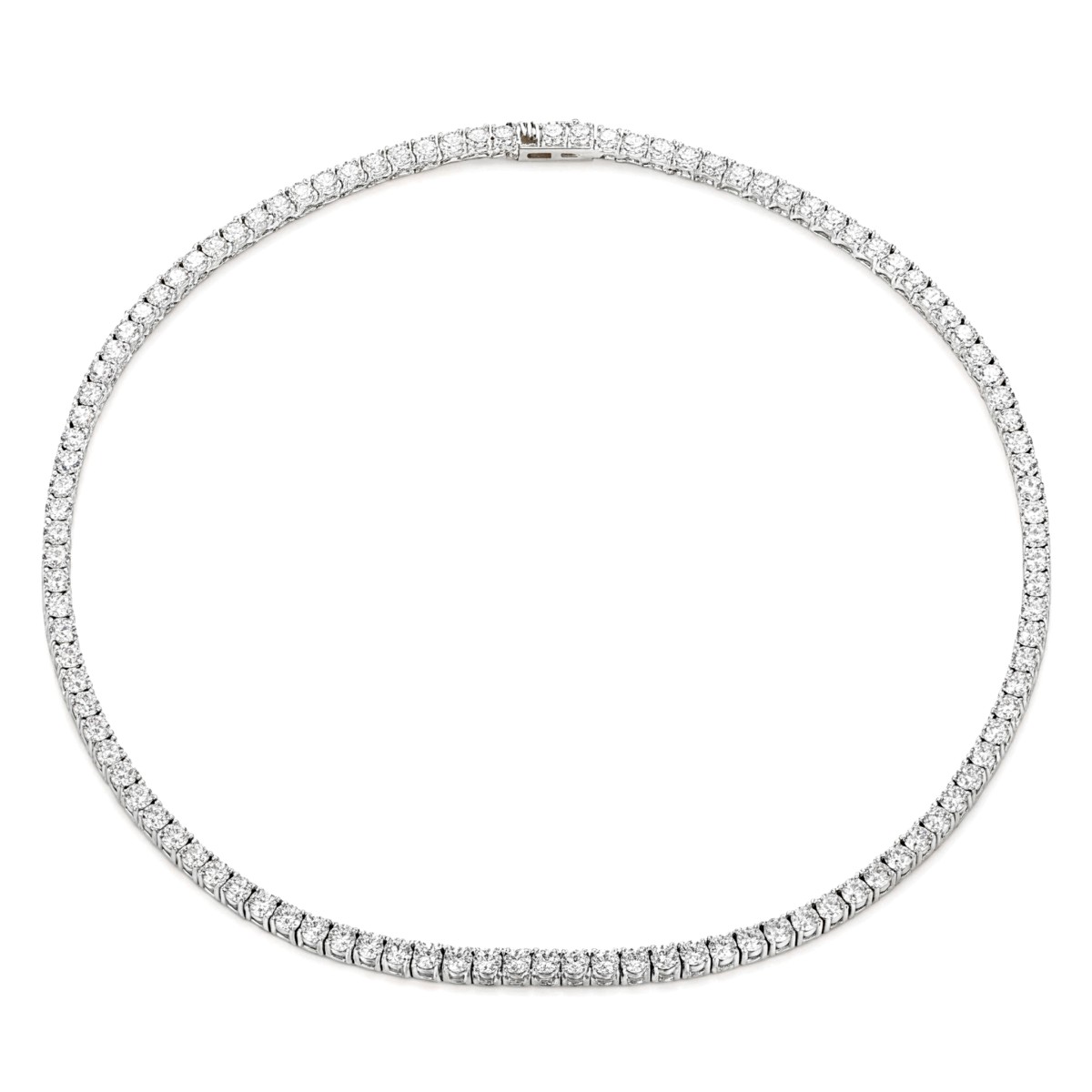 Lumina - Moissanite Tennis Ketting