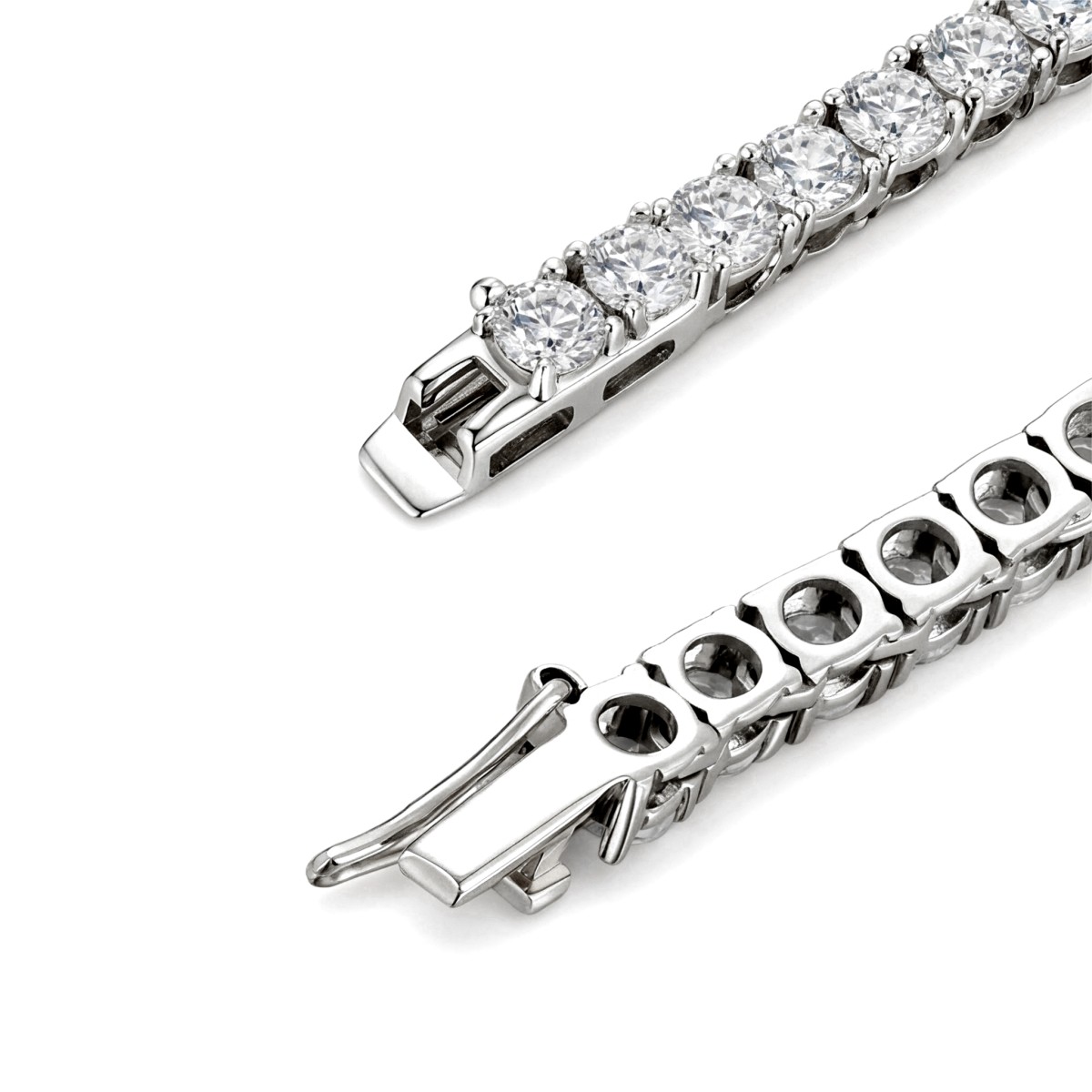 Lumina - Moissanite Tennis Ketting