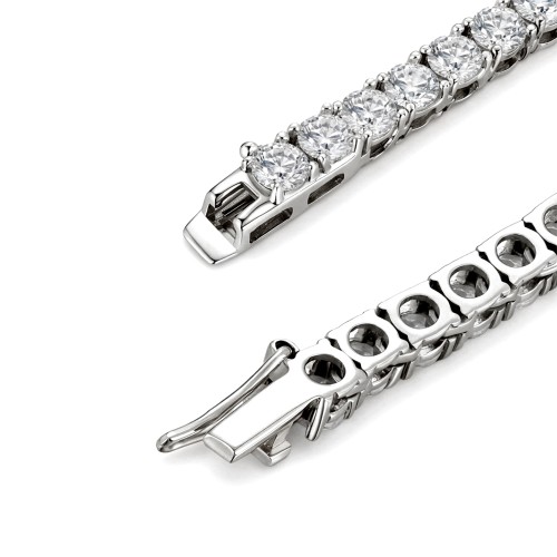 Lumina - Moissanite Tennis Ketting