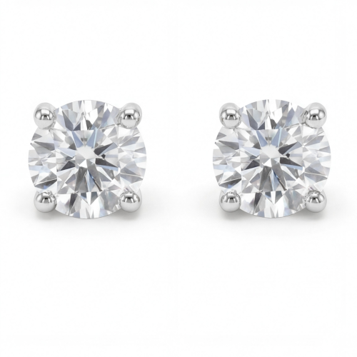 Nova - Moissanite Oorknopjes