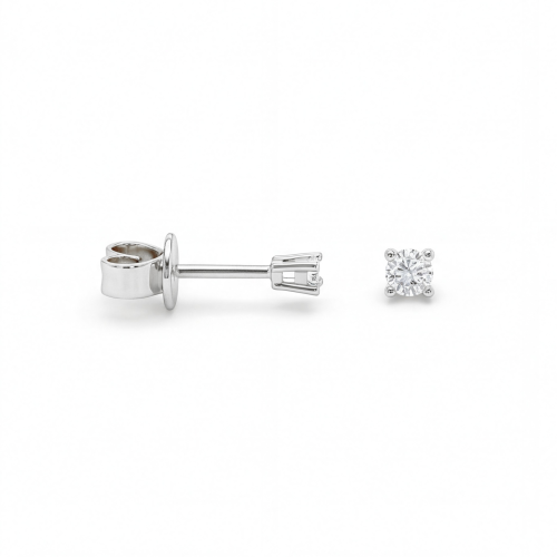 Nova - Moissanite Oorknopjes