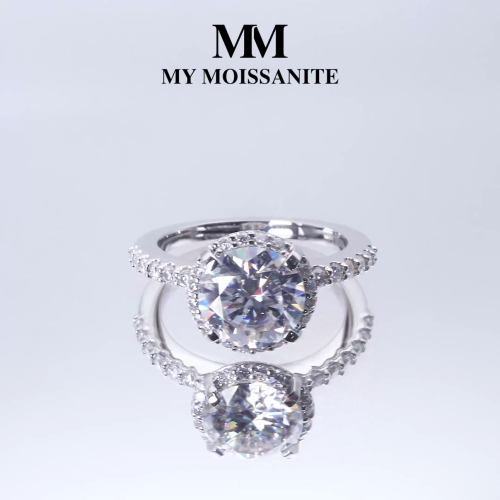 Moissanite Ringen in Platina